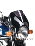 Plexi Puig "Cockpit" s kapotkou, černé