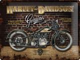 Plechová cedule Harley-Davidson "V-Twins"