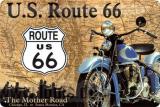Plechová cedule Route 66