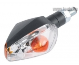 Moto-blinkry žárovkové černé PÁR, 10W