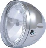 Universální světlomet Highsider chrom, 146 mm