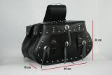 Kožené brašny Ozone Journey 2x20l, pár