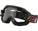 Motokrosové brýle MX Agresive T7009, black matt