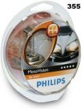 Žárovka Philips MotoVision H4 12V 60/55W