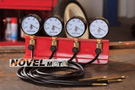 Synchrotester Rothewald, 4 budíky - 1 Synchrotester Rothewald, 4 budíky - 1