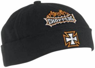Čepice Choppers Cap černo-oranžová