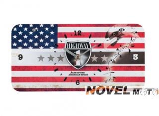 Hodiny Highway 1 "Vlajka USA" 