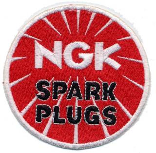 Nášivka NGK, 8 x 8 cm