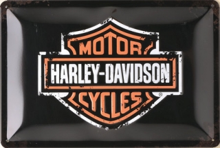 Plechová cedule Harley-Davidson
