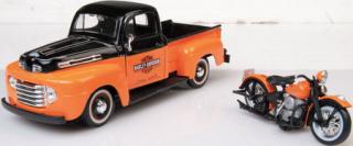 Ford F1 Pickup + Harley-Davidson ´48 FL Panhead