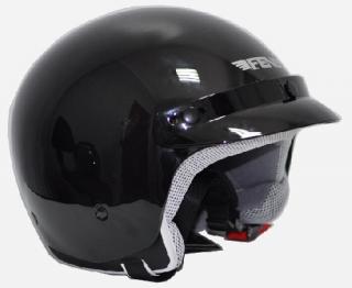 Moto-Helma Fenix HY806F Black, otevřená