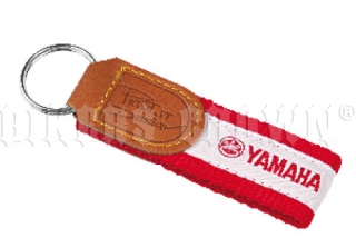 Přívěsek na klíče Yamaha, textil-kůže