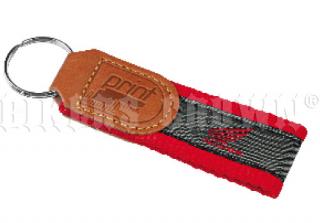 Přívěsek na klíče Honda, textil-kůže