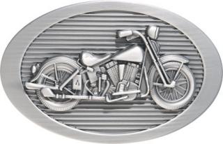 Motorkářská přezka na opasek "Motocykl"
