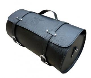 Kožený moto-válec na chopper Diablo Moto, 25l