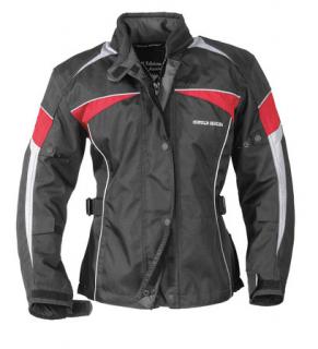 Textil. dámská moto-bunda Cycle Spirit 0207 red