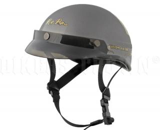 Chopper helma braincap Rusty Pistons F08 Salem matt