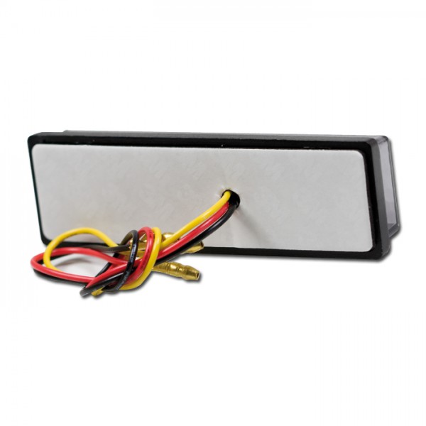 Zadní LED světlo "Superflat" 96x28 mm pro moto