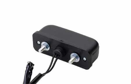 Osvětlení SPZ žárovkové, 85x29 mm černé