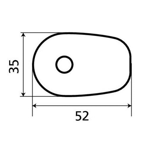 Redukce blinkrů do kapot Kawasaki, 4ks