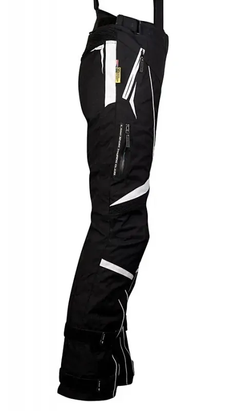 Textil. dámské moto-kalhoty MBW Evelin black, 3-vrstvé DOPRAVA ZDARMA