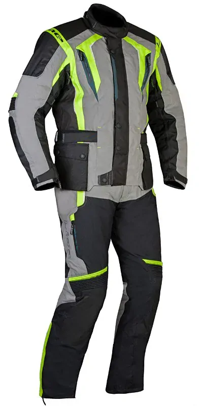 Textilní moto-kalhoty MBW Beret Green, pánské 3-vrstvé DOPRAVA ZDARMA