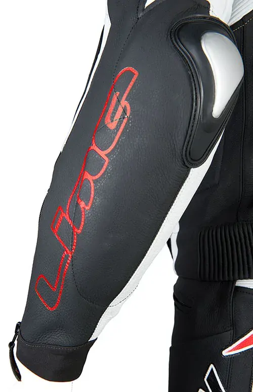 Kožená Moto-kombinéza MBW T3 Evolution Red 2-dílná DOPRAVA ZDARMA