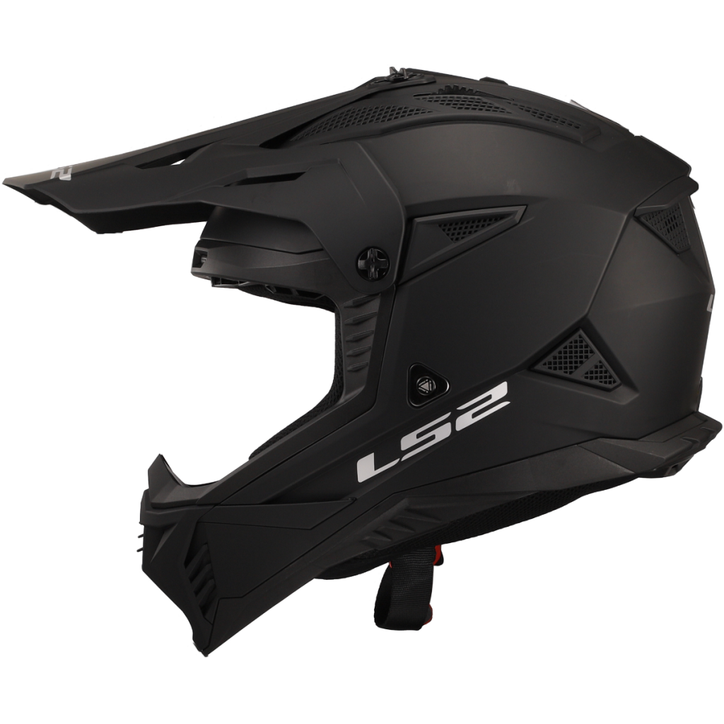 Motokrosová helma na motorku LS2 MX708 FAST II SOLID MATT BLACK