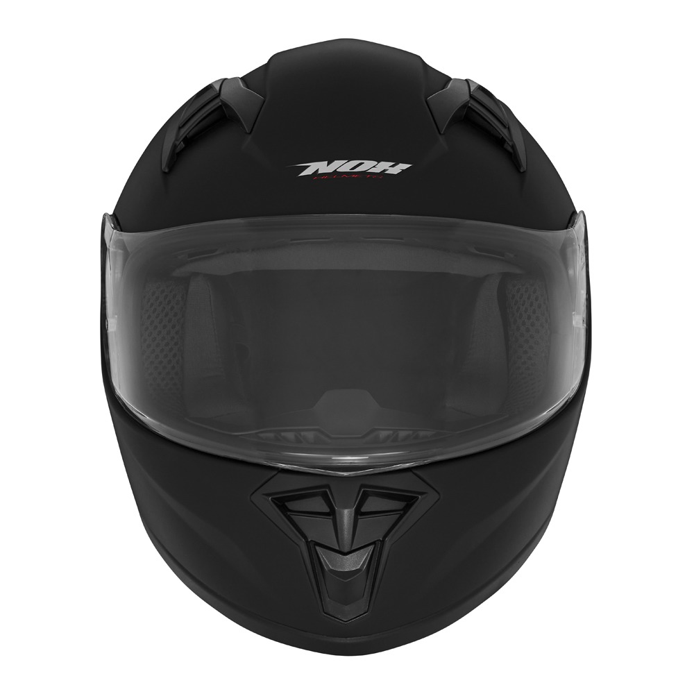 Dětská integrální helma na motorku NOX N731, černá matná