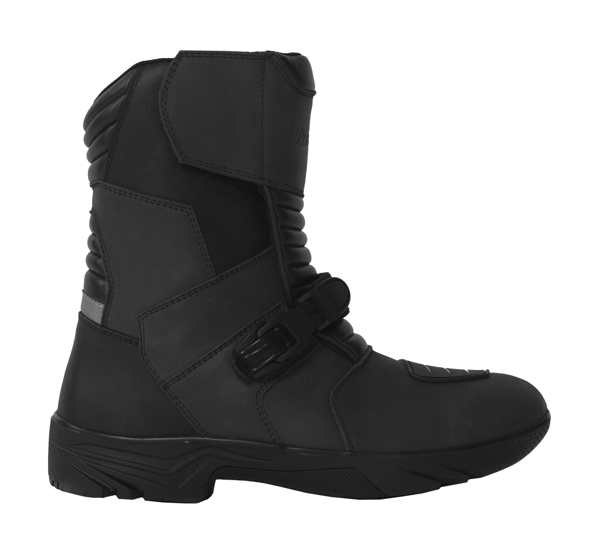 Boty na motorku MBW SIERRA Black, kožené