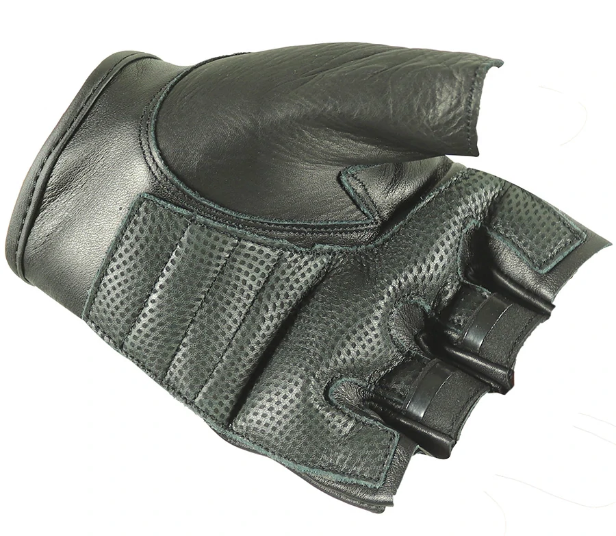 BEZPRSTOVÉ RUKAVICE na motorku NAZRAN CHOPPER 2.0