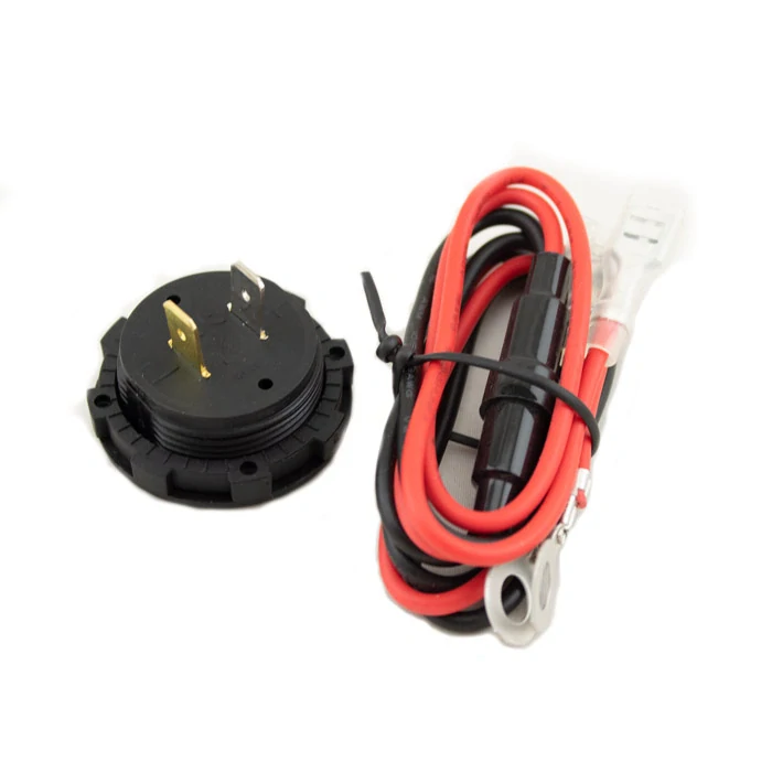 Palubní voltmetr na motorku, 12/24V