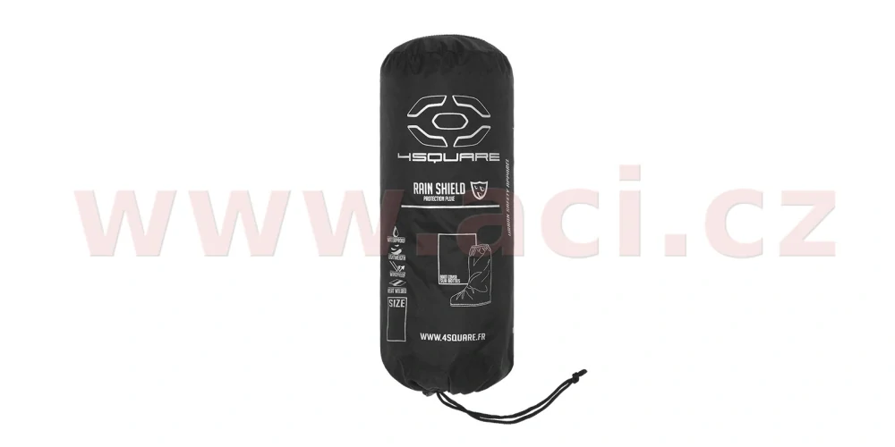 Návleky na boty do deště na motorku NOX/4SQUARE, s gumovou podrážkou