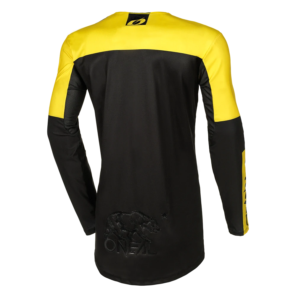 Motokrosový MX Dres O'Neal MAYHEM Jersey HEXX black/yellow 2025 - XL, XXL