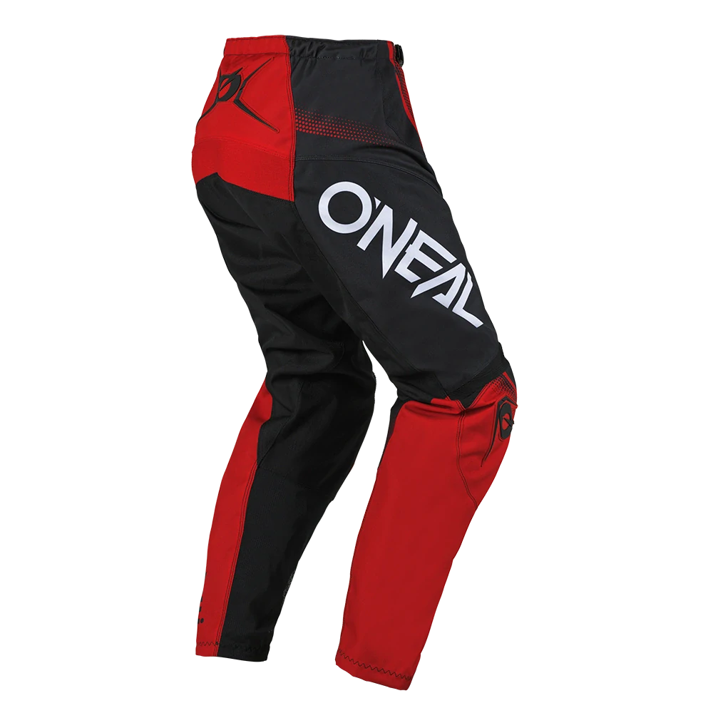 Motokrosové MX Kalhoty O'Neal ELEMENT Pants RACEWEAR black/red 2025 - 32, 34, 40