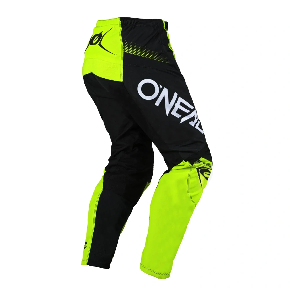 Motokrosové MX Kalhoty O'Neal ELEMENT Pants RACEWEAR Black/Neon 2025 - 32, 34