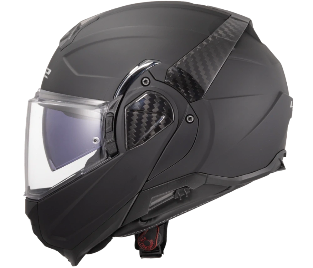 LS2 FF910 ADVANT II SOLID MATT BLACK, překlápěcí helma na motorku