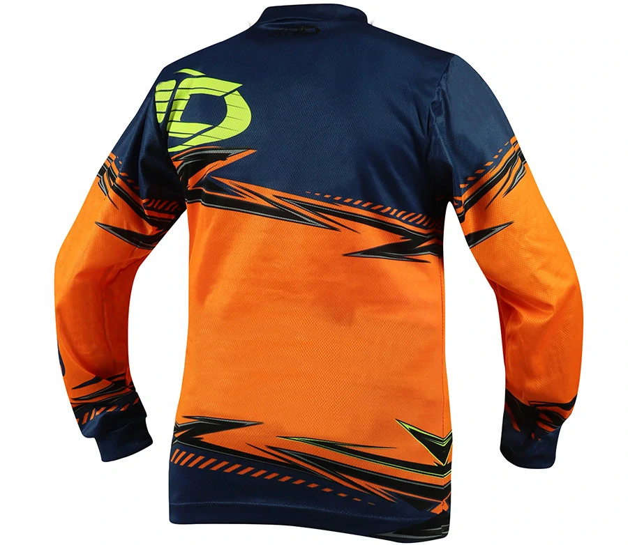 Dětský motokrosový dres na motorku XRC MX Pablo Youth jersey blue/orange