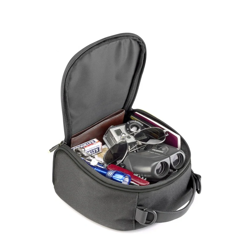 EA144B tankvak GIVI "TANKLOCK" s objímkou na nádrž černý, objem 5 L