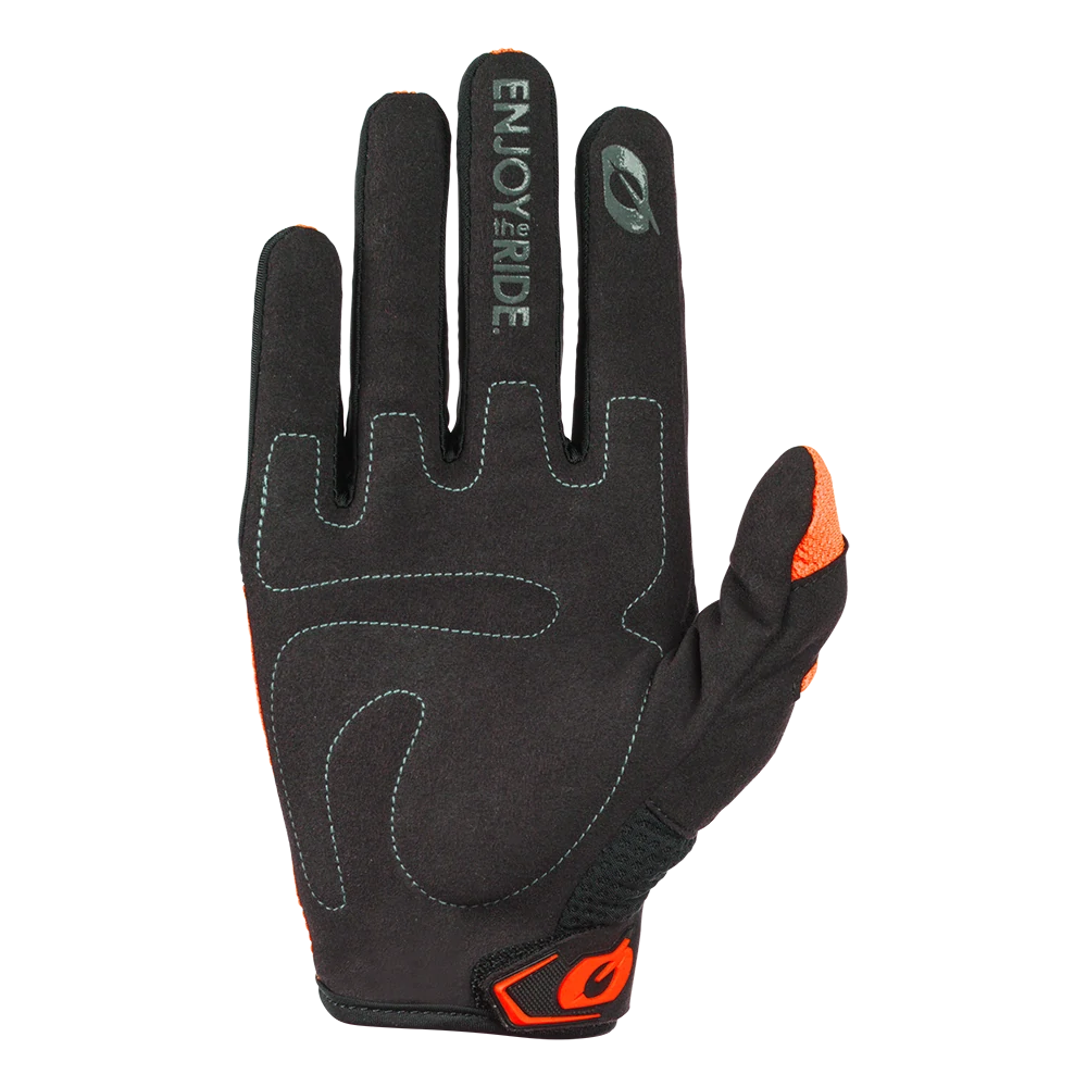 O'Neal ELEMENT Glove RACEWEAR black/orange, motokrosové rukavice na motorku černo/oranžové