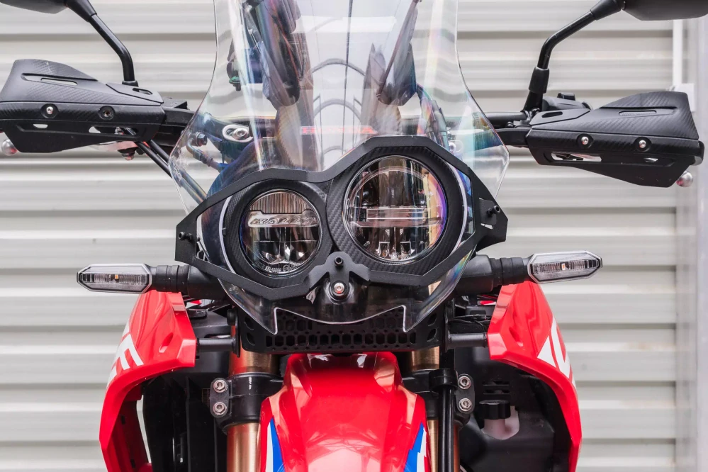 Krycí mřížka předního světlometu, odnímatelná, Honda CRF 300 Rally Yakk EXP