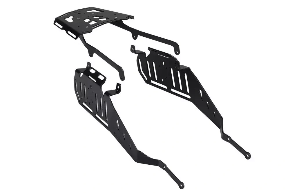 Set nosičů pro měkká zavazadla Honda XL 750 Transalp černý Yakk EXP