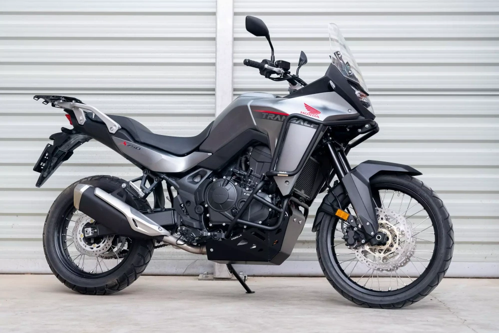 Padací rámy + kryt motoru Honda XL 750 Transalp černý Yakk EXP (23-25)
