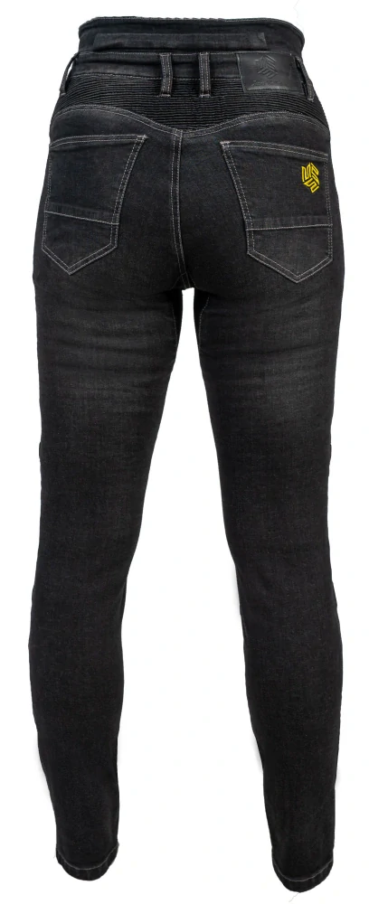 MBW BELINDA Black, dámské dyneema džíny na motorku