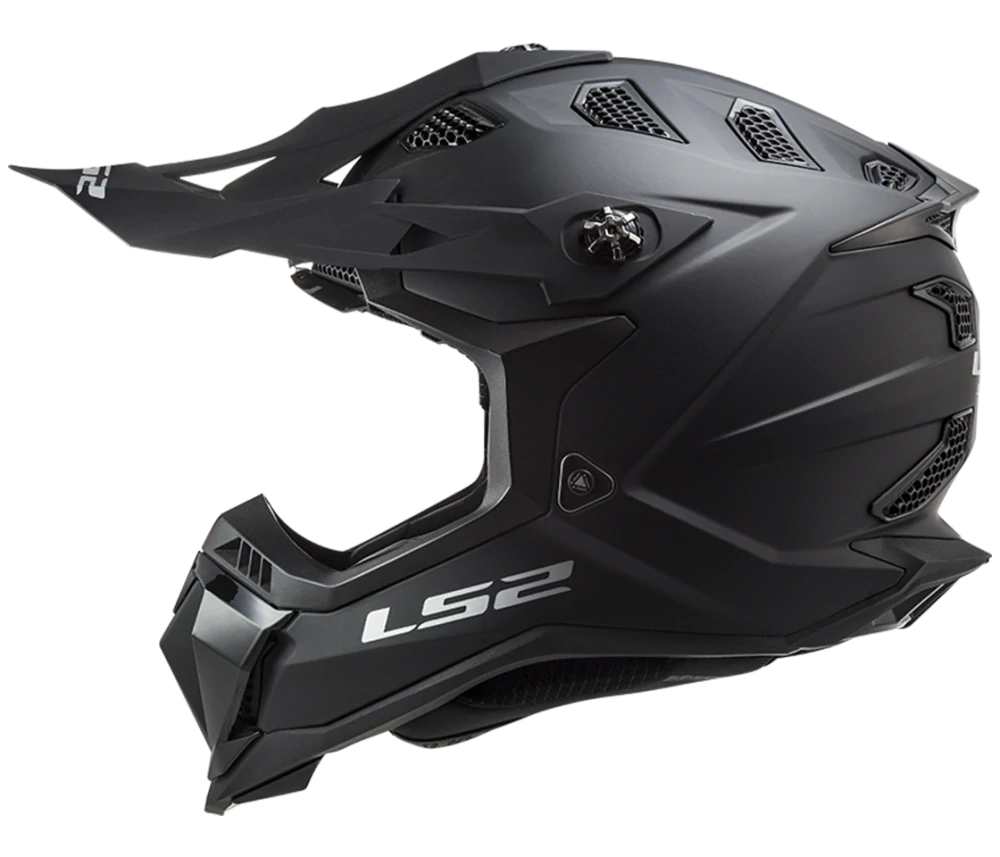 Motokrosová helma na motorku LS2 MX700 Subverter EVO NOIR Matt Black