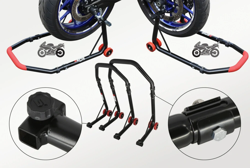 Universální přední moto stojan SEFIS D18, TRN 