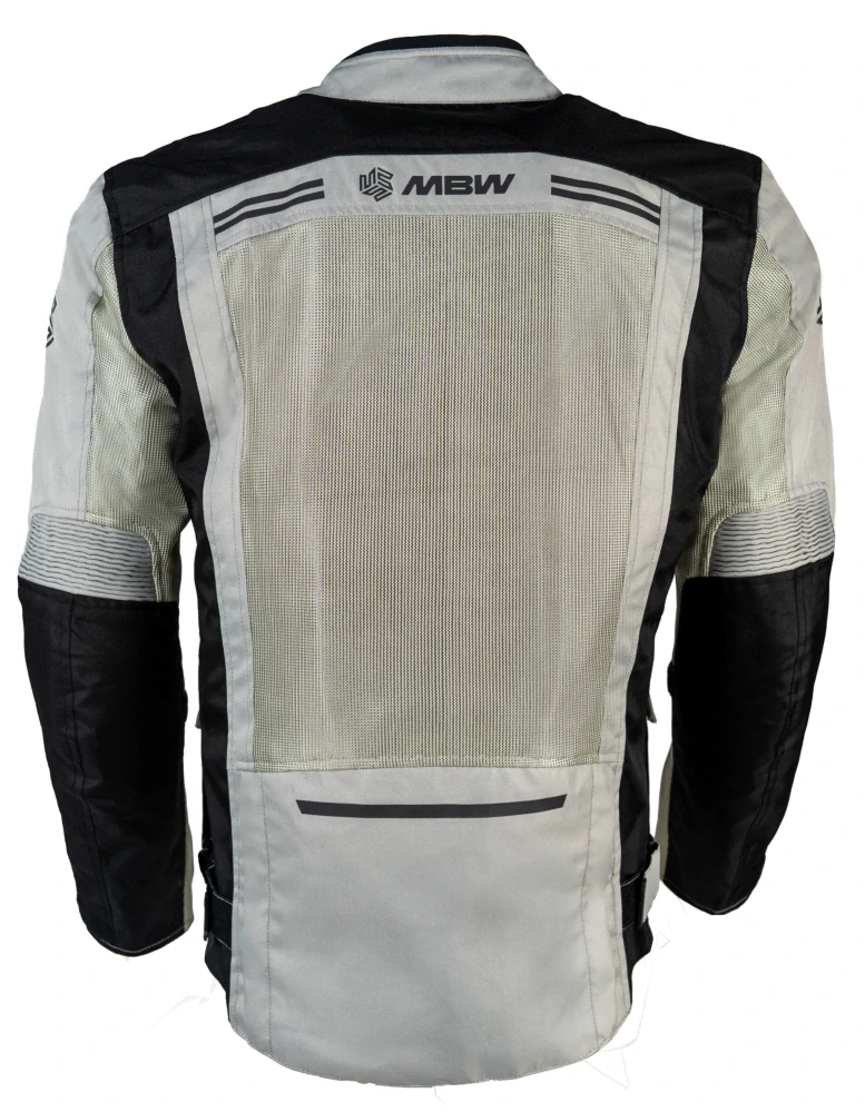 MBW VERANO JACKET GREY textilní dámská letní bunda na motorku