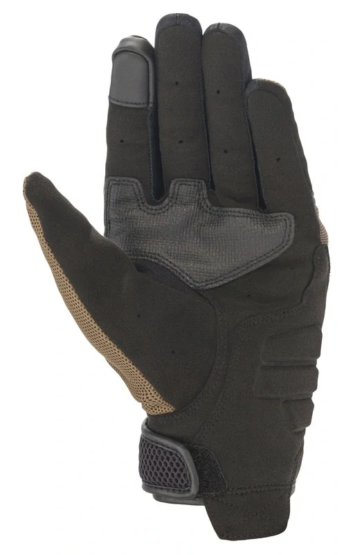 ALPINESTARS COPPER (písková hnědá/černá), krátké letní rukavice na motorku