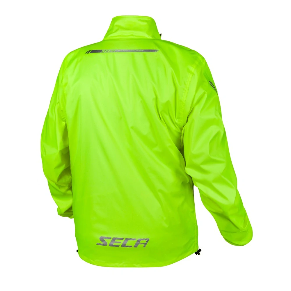 Moto bunda do deště SECA Typhoon žlutá/fluo (nepromok na motorku)