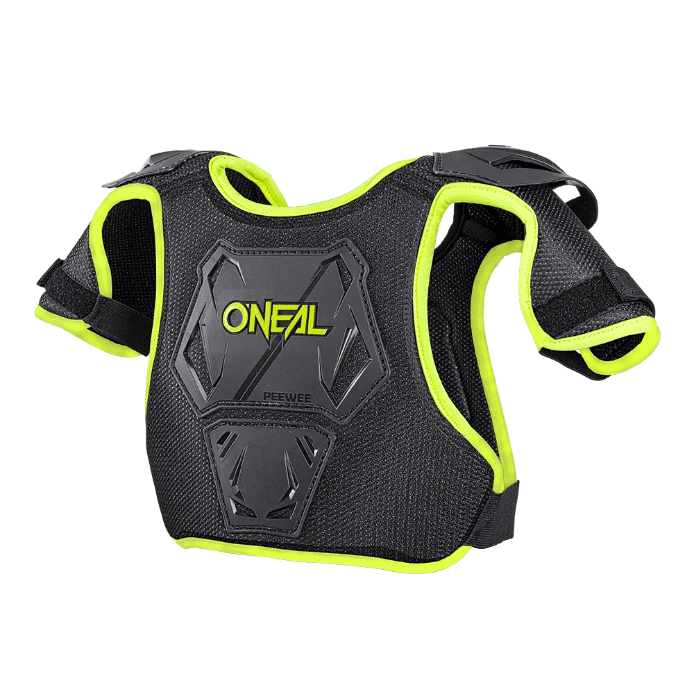 Dětský chránič těla na motorku/čtyřkolku O'Neal PEEWEE Chest Guard neon yellow (4-9 let)